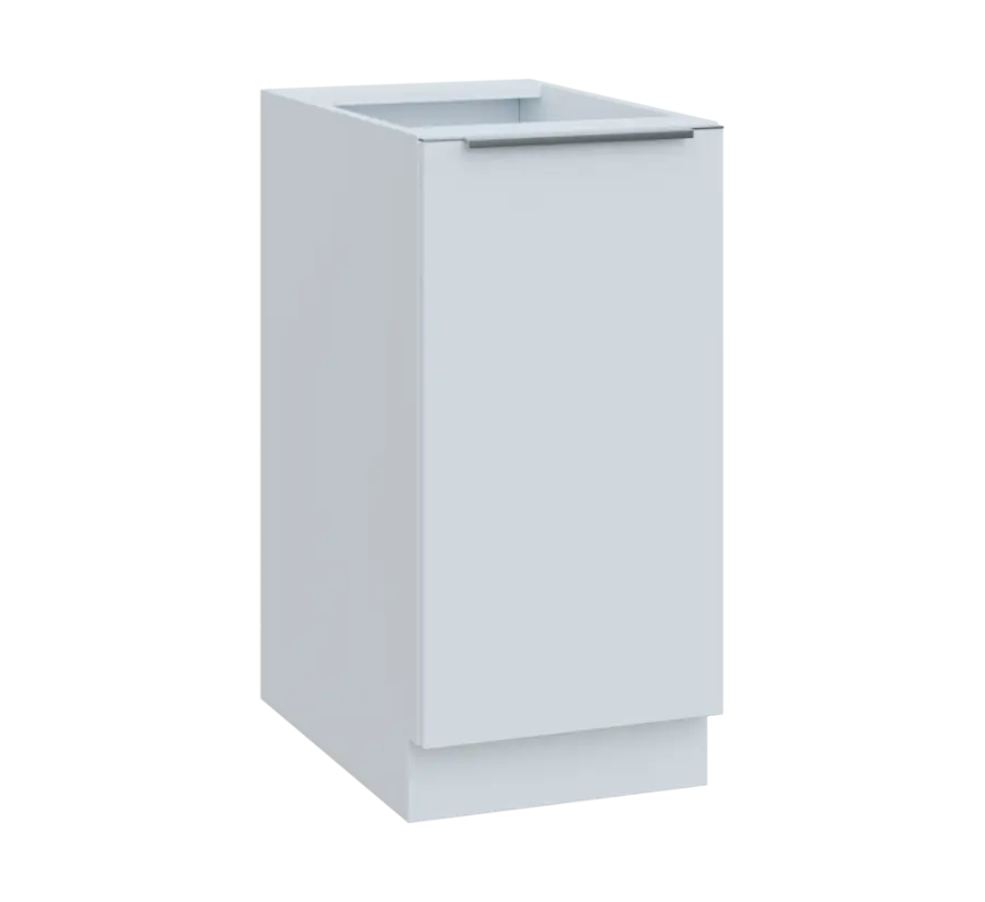 SIS - 4D spodní skříňka, 1-dveřová, pravá, 870x400x600, bílá